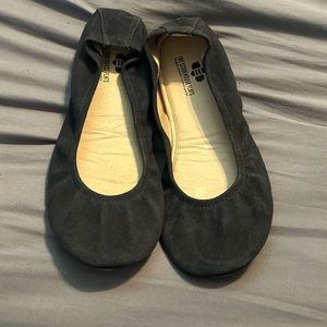 Storehouse flats, Breast Cancer awareness suede sz 10